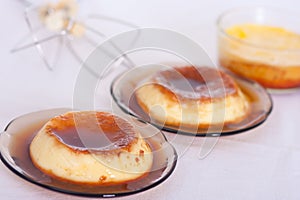 Vanilla flan photo