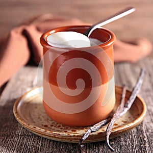 Vanilla yaourt