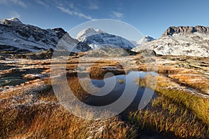 Vanoise Nation Park in France