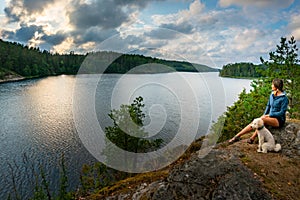 Vansjo Lake Norway South East side