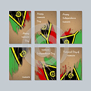 Vanuatu Patriotic Cards for National Day.