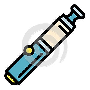 Vape cigarette icon, outline style