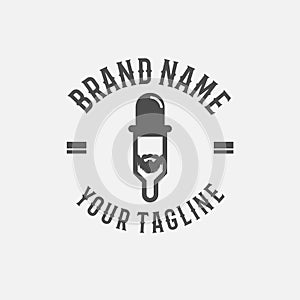Vape liquid shop logo. Simple illustration of vape liquid shop logo for web design isolated on white background