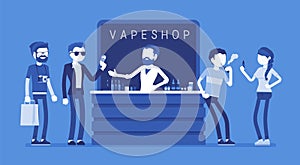 Vape shop business