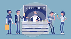 Vape shop business