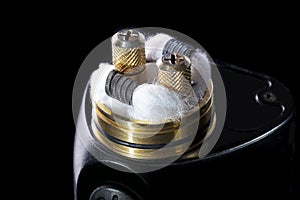 Vapor Rda recoil and wicking