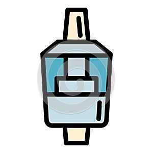 Vaporize mouthpiece icon, outline style