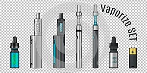 Vaporize set, E-cigarette tools