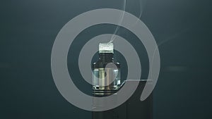 Vaporizer on a blue background