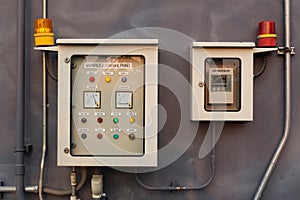 Vaporizer control panel and Gas leak detector control panel photo