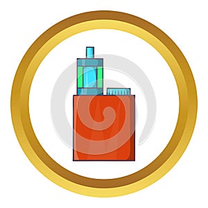 Vaporizer device vector icon