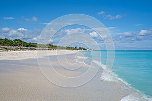 Varadero beach in Cuba