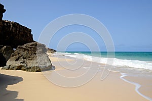 Varandinha Beach in Boa Vista, Cape Verde