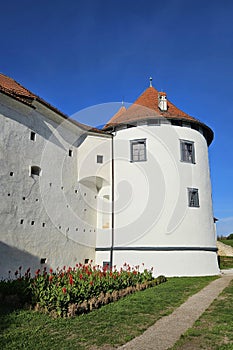 Varazdin old town, beautiful old fortress, Croatia