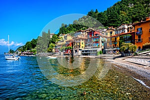 Varenna, a famous resort town on Lake Como, Italy photo