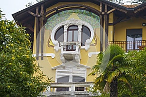 Varese, Italy: old house at Sacro Monte