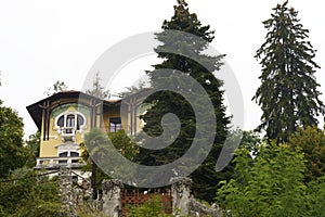 Varese, Italy: old house at Sacro Monte