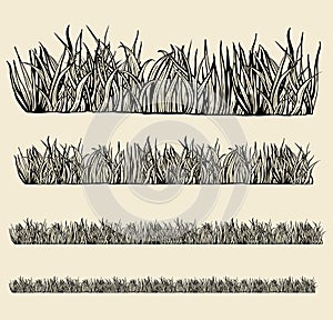 Variable grass modules.