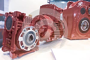 Variable speed electric motor and gearbox