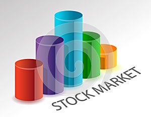 Variable stock market photo