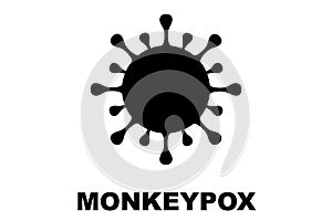 MONKEYPOX VIRUS. Monkeypox is a zoonotic viral disease that can infect nonhuman primates, rodents, and some other mammals. photo
