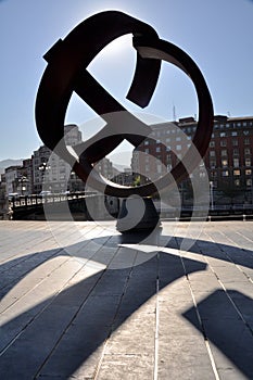 Variante Ovoide sculpture, Bilbao photo