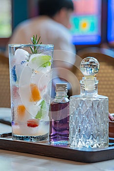 Variation of Infused Water with Fresh Fruits