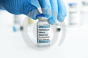 Varicella Virus Vaccine Vial photo