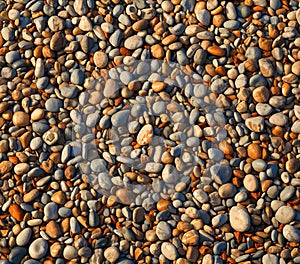 Varied Coastal Pebble Texture