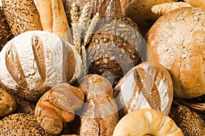 Variety of baked products