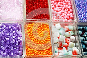Variety of beads