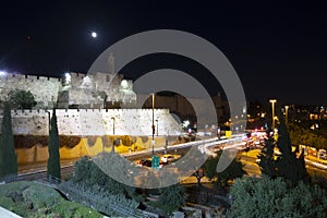 Variety of beautiful  landscapes of Jerualem in Israel western wall and landscapes