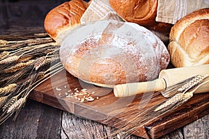 Variety of Breads