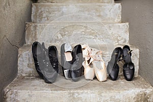 Variety of Dance Shoes