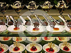 Variety of desserts photo