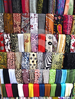 Variety of Fabrics photo