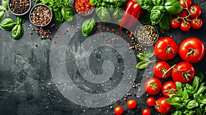 Variety of Fresh Vegetables on Table