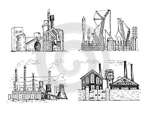 Variety of industrial facilities set