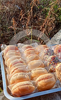 A variety of savory and sweet Breads