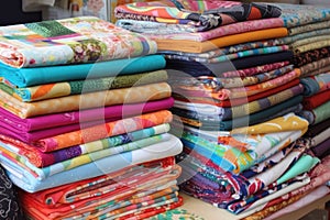variety of sewing and fabric projects, including quilts, pillows, clothing and accessories