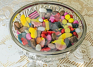 A variety of sweets