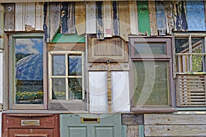 Variety of windows and doors