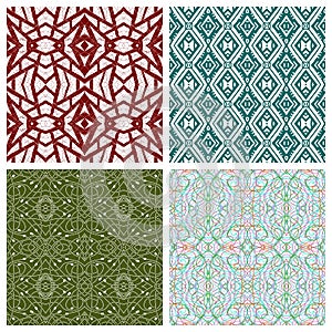 Various abstract patterns