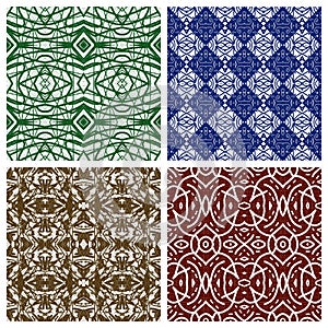 Various abstract patterns photo