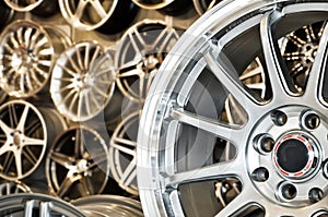 Various alloy wheels