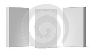 Various Angle 3D Blank Package Box Set