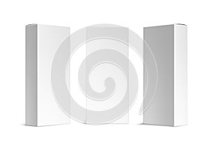 Various Angle 3D Blank Package Box Set