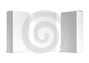 Various Angle 3D Blank Package Box Set