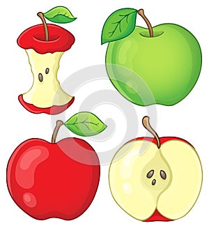 Various apples collection 1