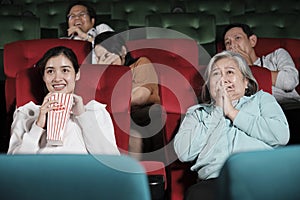 Various audiences are scared of watching thrillers and horror cinema in theater.